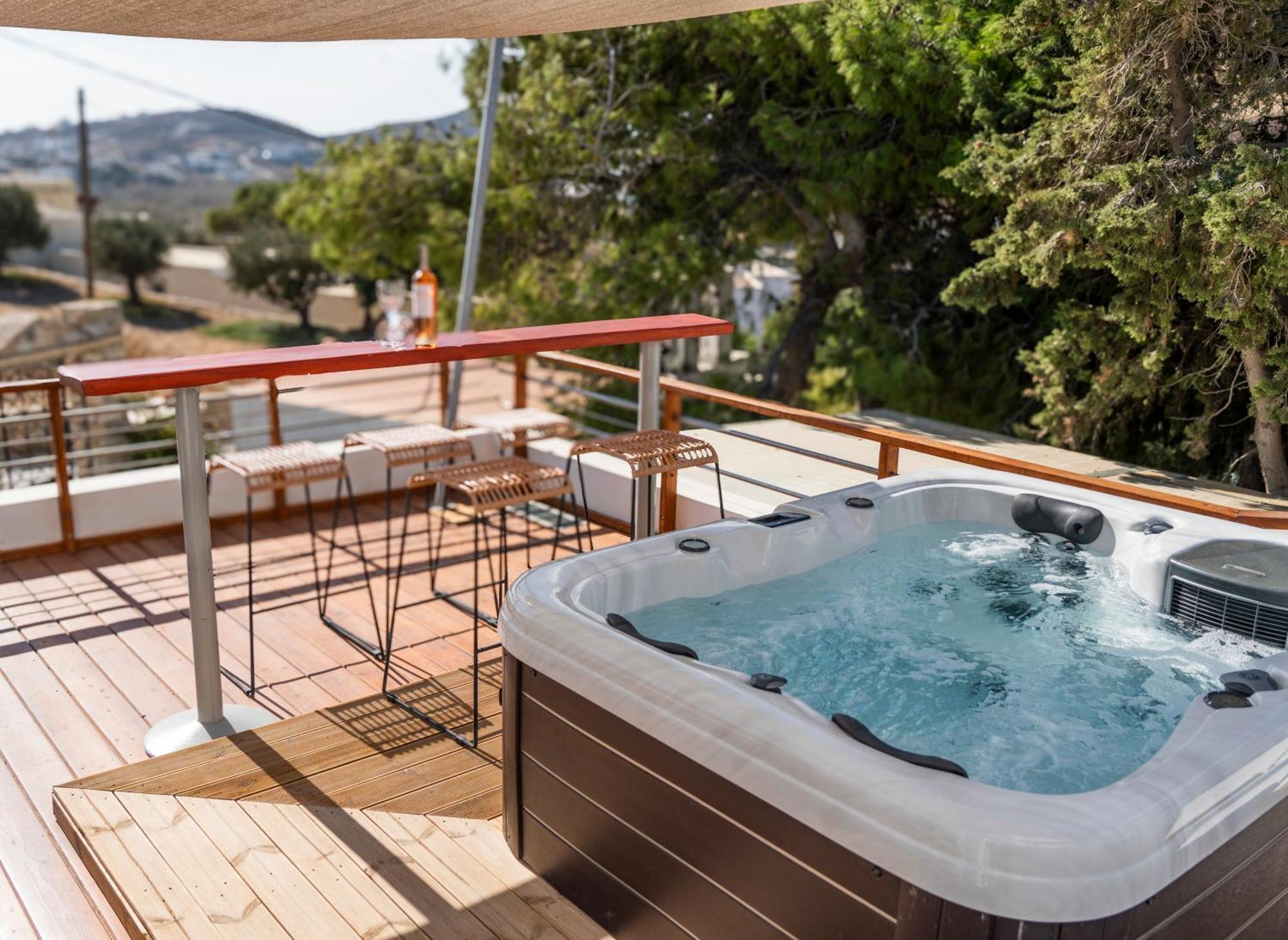 Syros Village Suites Vári Eksteriør billede